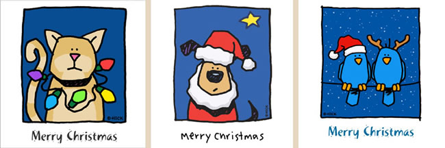 Ed Heck Holiday Greeting Cards