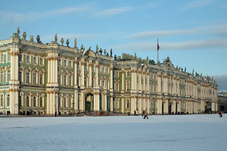 The Winter Palace and the Hermitage Museum, St. Petersburg, Russia